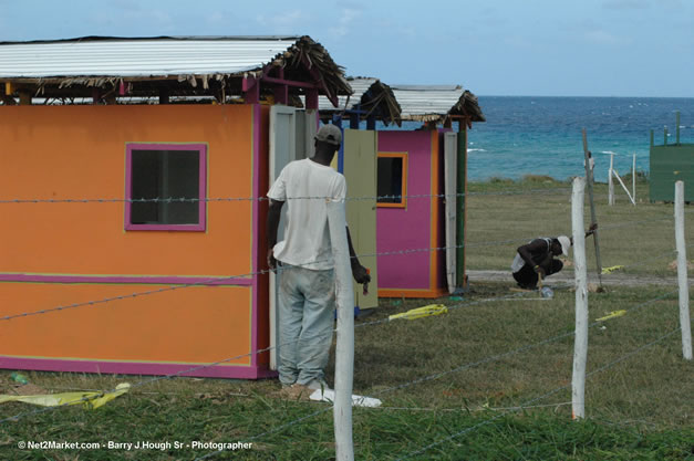 The Aqueduct Venue Under Construction - Thursday, January 18th - 10th Anniversary - Air Jamaica Jazz & Blues Festival 2007 - The Art of Music - Tuesday, January 23 - Saturday, January 27, 2007, The Aqueduct on Rose Hall, Montego Bay, Jamaica - Negril Travel Guide, Negril Jamaica WI - http://www.negriltravelguide.com - info@negriltravelguide.com...!