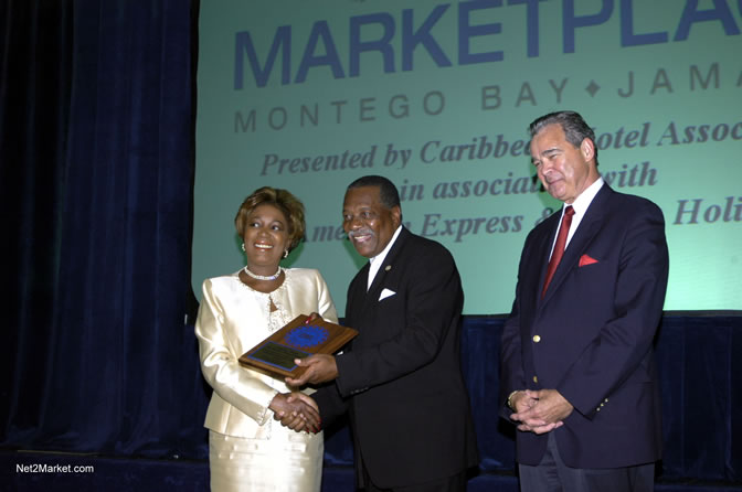 Caribbean MarketPlace 2005 by the Caribbean Hotel Association - Opening Ceremony - Half Moon Conference Center, Montego Bay - Negril Travel Guide, Negril Jamaica WI - http://www.negriltravelguide.com - info@negriltravelguide.com...!