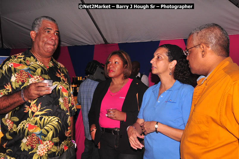 Minister of Tourism, Edmund Bartlett @ Jamaica Jazz and Blues Festival 2009 - Presented by Air Jamaica - Friday, January 23, 2009 - Venue at the Aqueduct on Rose Hall Resort &amp; Country Club, Montego Bay, Jamaica - Thursday, January 22 - Saturday, January 24, 2009 - Photographs by Net2Market.com - Barry J. Hough Sr, Photographer/Photojournalist - Negril Travel Guide, Negril Jamaica WI - http://www.negriltravelguide.com - info@negriltravelguide.com...!