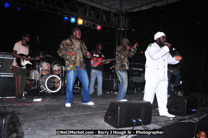 Lucea Cross the Harbour @ Lucea Car Park - All Day Event - Cross the Harbour Swim, Boat Rides, and Entertainment for the Family - Concert Featuring: Bushman, George Nooksl, Little Hero, Bushi One String, Dog Rice and many local Artists - Friday, August 1, 2008 - Lucea, Hanover Jamaica - Photographs by Net2Market.com - Barry J. Hough Sr. Photojournalist/Photograper - Photographs taken with a Nikon D300 - Negril Travel Guide, Negril Jamaica WI - http://www.negriltravelguide.com - info@negriltravelguide.com...!