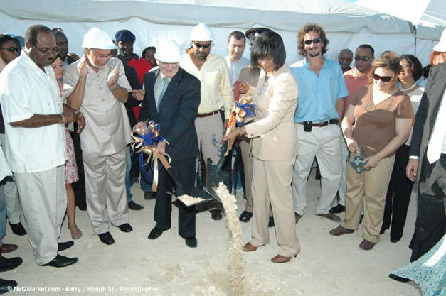 Palladium Hotels & Resorts - Groundbreaking of the 1600-Room Grand Palladium Lady Hamilton Resort & Spa and the Grand Palludium Jamaica Resort & Spa - Special Address: The Most Honorable Portia Simpson-Miller, O.N., M.P., Prime Minister of Jamaica - The Point, Lucea, Hanover, Saturday, November 11, 2006 @ 2:00 pm - Negril Travel Guide, Negril Jamaica WI - http://www.negriltravelguide.com - info@negriltravelguide.com...!