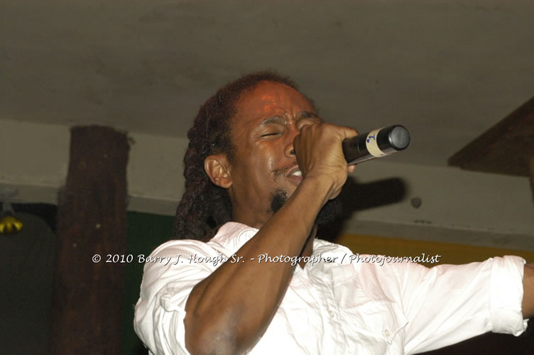 JAH Cure - Live In Concert @ Negril Escape Resort and Spa, December 15, 2009, One Love Drive, West End, Negril, Westmoreland, Jamaica W.I. - Photographs by Net2Market.com - Barry J. Hough Sr, Photographer/Photojournalist - Negril Travel Guide, Negril Jamaica WI - http://www.negriltravelguide.com - info@negriltravelguide.com...!