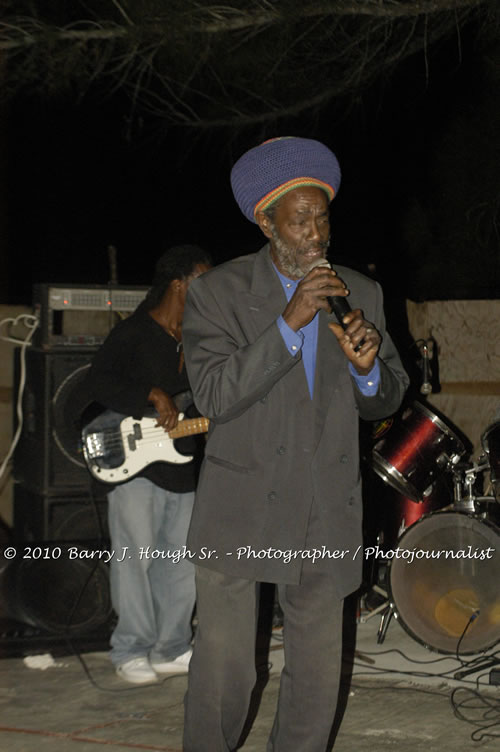 Toots and the Maytals - Grammy Award Winner @ Negril Fest - Presented by Money Cologne Promotions - Special Guest Star Jamaica Michael Jackson, Stama, Adeebe - Backed by Hurricane Band, MC Rev. BB on January 6, 2010 @ Roots Bamboo, Norman Manley Boulevard, Negril, Westmoreland, Jamaica W.I. - Photographs by Net2Market.com - Barry J. Hough Sr, Photographer/Photojournalist - The Negril Travel Guide - Negril's and Jamaica's Number One Concert Photography Web Site with over 40,000 Jamaican Concert photographs Published -  Negril Travel Guide, Negril Jamaica WI - http://www.negriltravelguide.com - info@negriltravelguide.com...!