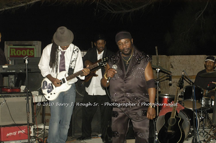 Toots and the Maytals - Grammy Award Winner @ Negril Fest - Presented by Money Cologne Promotions - Special Guest Star Jamaica Michael Jackson, Stama, Adeebe - Backed by Hurricane Band, MC Rev. BB on January 6, 2010 @ Roots Bamboo, Norman Manley Boulevard, Negril, Westmoreland, Jamaica W.I. - Photographs by Net2Market.com - Barry J. Hough Sr, Photographer/Photojournalist - The Negril Travel Guide - Negril's and Jamaica's Number One Concert Photography Web Site with over 40,000 Jamaican Concert photographs Published -  Negril Travel Guide, Negril Jamaica WI - http://www.negriltravelguide.com - info@negriltravelguide.com...!