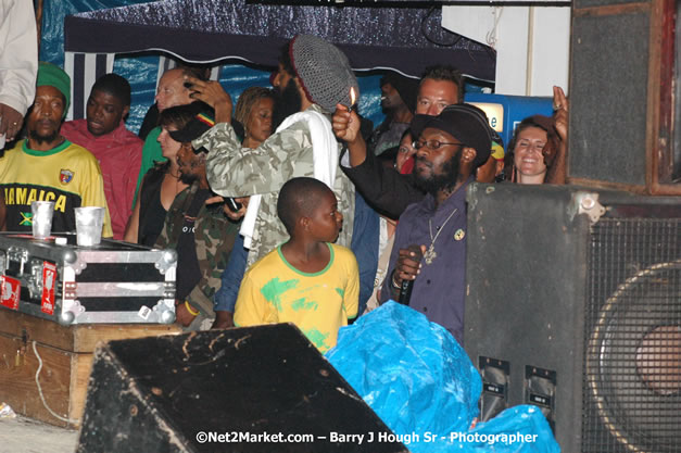 Tarrus Riley, Jimmy Riley, and Dwayne Stephensen - Money Cologne Promotions in association with "British Link Up" presents Summer Jam featuring She's Royal Tarrus Riley & Jimmy Riley - Plus Ras Slick, Sham Dawg, and Whiskey Bagio @ Roots Bamboo, Norman Manley Boulevard, Negril, Jamaica W.I. - Backed up Dean Fraser & The Hurricanne Band - MC Barry G and Rev. BB - July 25, 2007 - Negril Travel Guide.com, Negril Jamaica WI - http://www.negriltravelguide.com - info@negriltravelguide.com...!