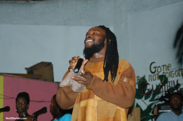 Reggae Superstar - Bush Man @ Bourbon Beach with Boddy Dread & Singing Honour - Presented by Our Music Promotions - Omar & Ama-Donna - Saturday, May 14, 2005 - Negril Travel Guide, Negril Jamaica WI - http://www.negriltravelguide.com - info@negriltravelguide.com...!