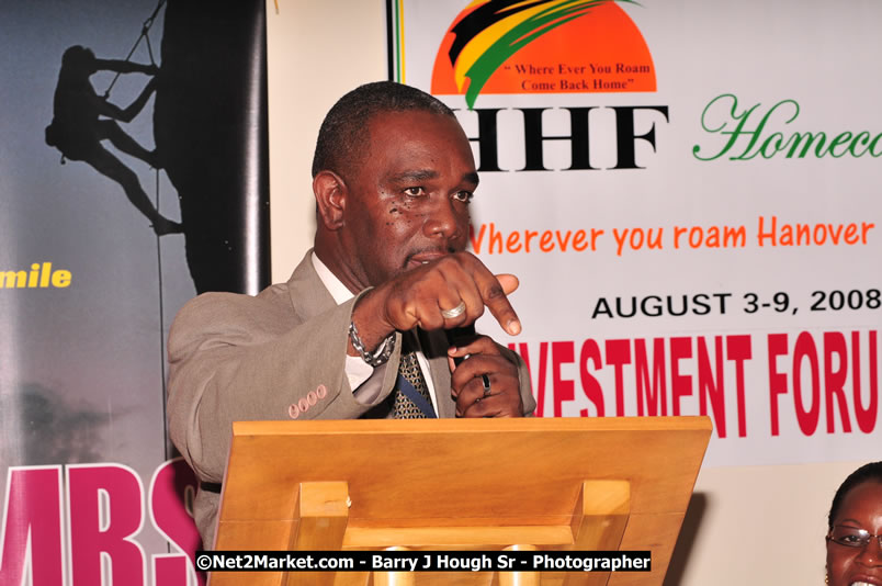 Investment & Business Forum - Brand Jamaica @ Grand Palladium Resort & Spa [Fiesta] - Thursday, August 7, 2008 - Hanover Homecoming Foundation LTD Jamaica - Wherever you roam ... Hanover bids you ... come HOME - Sunday, August 3 to Saturday, August 9, 2008 - Hanover Jamaica - Photographs by Net2Market.com - Barry J. Hough Sr. Photojournalist/Photograper - Photographs taken with a Nikon D300 - Negril Travel Guide, Negril Jamaica WI - http://www.negriltravelguide.com - info@negriltravelguide.com...!