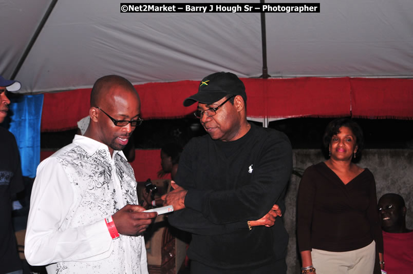 Minister of Tourism, Edmund Bartlett @ Jamaica Jazz and Blues Festival 2009 - Presented by Air Jamaica - Thursday, January 22, 2009 - Venue at the Aqueduct on Rose Hall Resort &amp; Country Club, Montego Bay, Jamaica - Thursday, January 22 - Saturday, January 24, 2009 - Photographs by Net2Market.com - Barry J. Hough Sr, Photographer/Photojournalist - Negril Travel Guide, Negril Jamaica WI - http://www.negriltravelguide.com - info@negriltravelguide.com...!