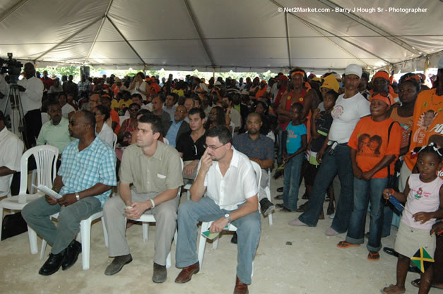 Palladium Hotels & Resorts - Groundbreaking of the 1600-Room Grand Palladium Lady Hamilton Resort & Spa and the Grand Palludium Jamaica Resort & Spa - Special Address: The Most Honorable Portia Simpson-Miller, O.N., M.P., Prime Minister of Jamaica - The Point, Lucea, Hanover, Saturday, November 11, 2006 @ 2:00 pm - Negril Travel Guide, Negril Jamaica WI - http://www.negriltravelguide.com - info@negriltravelguide.com...!