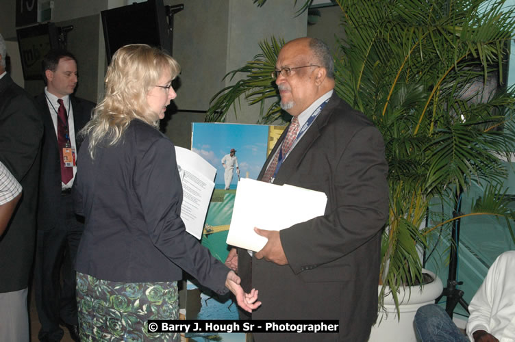 JetBue Airways' Inaugural Air Service between Sangster International Airport, Montego Bay and John F. Kennedy Airport, New York at MBJ Airports Sangster International Airport, Montego Bay, St. James, Jamaica - Thursday, May 21, 2009 - Photographs by Net2Market.com - Barry J. Hough Sr, Photographer/Photojournalist - Negril Travel Guide, Negril Jamaica WI - http://www.negriltravelguide.com - info@negriltravelguide.com...!