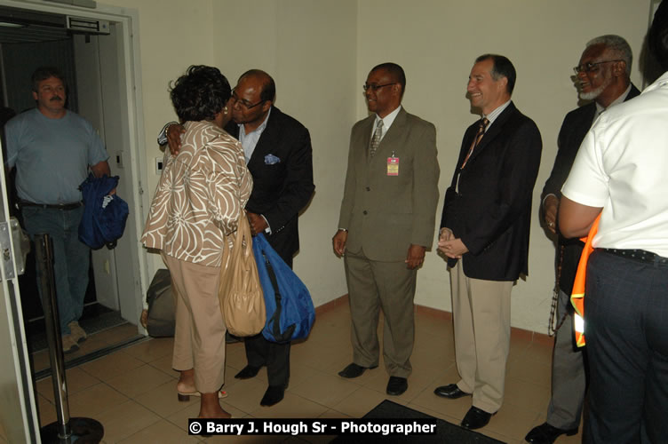 JetBue Airways' Inaugural Air Service between Sangster International Airport, Montego Bay and John F. Kennedy Airport, New York at MBJ Airports Sangster International Airport, Montego Bay, St. James, Jamaica - Thursday, May 21, 2009 - Photographs by Net2Market.com - Barry J. Hough Sr, Photographer/Photojournalist - Negril Travel Guide, Negril Jamaica WI - http://www.negriltravelguide.com - info@negriltravelguide.com...!