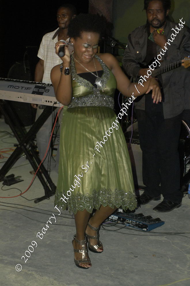  Etana Live in Concert Negril Escape Resort & Spa, Openning Acts: Princess Tia, Ras Slick, and Anthony Able, Backing Band: Strong Hold, One Love Reggae Summer Series, West End, Negril, Westmoreland, Jamaica W.I. - Saturaday, August 18, 2009 - Photographs by Barry J. Hough Sr. Photojournalist/Photograper - Photographs taken with a Nikon D70, D100, or D300 - Negril Travel Guide, Negril Jamaica WI - http://www.negriltravelguide.com - info@negriltravelguide.com...!