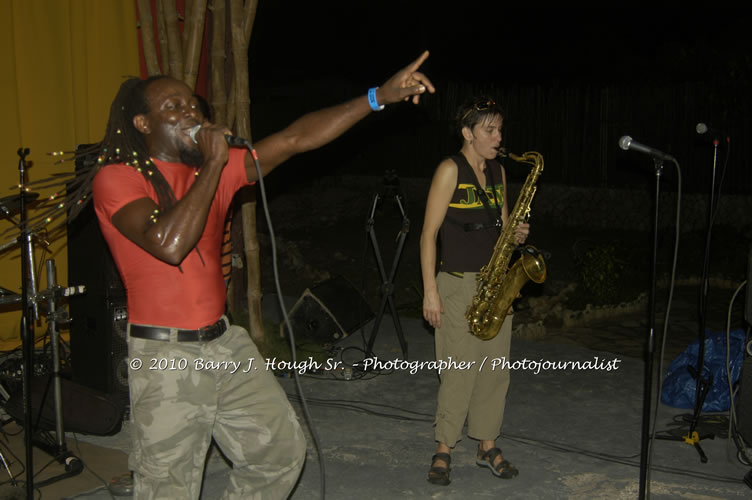 Mystic Bowie Ablum Launch featuring Mystic Bowie and Friends - November 10, 2009 @ Negril Escape Resort and Spa, Tuesday, February 3, 2009 - One Love Drive, West End, Negril, Westmoreland, Jamaica W.I. - Photographs by Net2Market.com - Barry J. Hough Sr, Photographer/Photojournalist - The Negril Travel Guide - Negril's and Jamaica's Number One Concert Photography Web Site with over 40,000 Jamaican Concert photographs Published -  Negril Travel Guide, Negril Jamaica WI - http://www.negriltravelguide.com - info@negriltravelguide.com...!