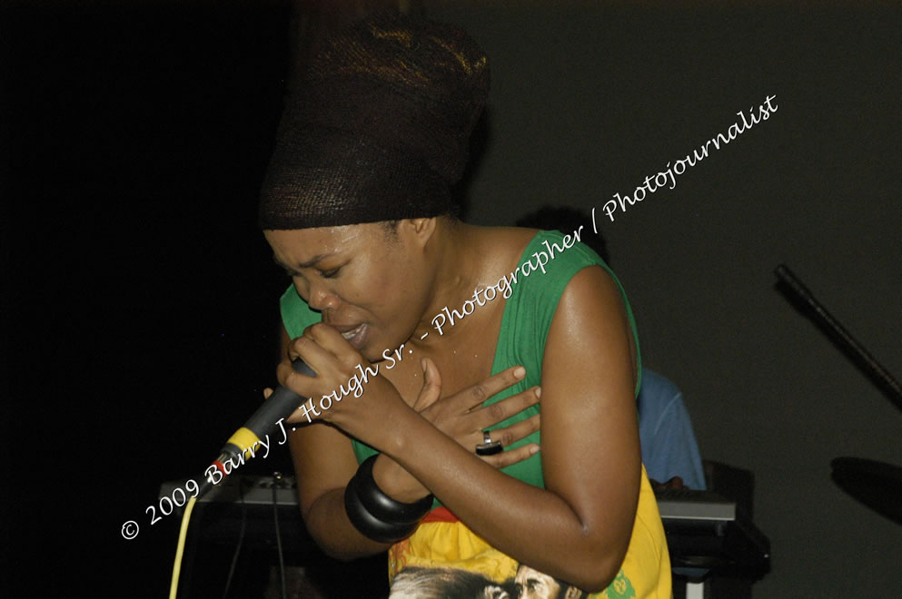  Queen Ifrica "Live in Concert" Negril Escape Resort & Spa, Openning Acts: Edge Michael, and Fyakin, One Love Reggae Summer Series, West End, Negril, Westmoreland, Jamaica W.I. - Tuesday, August 4, 2009 - Photographs by Barry J. Hough Sr. Photojournalist/Photograper - Photographs taken with a Nikon D70, D100, or D300 - Negril Travel Guide, Negril Jamaica WI - http://www.negriltravelguide.com - info@negriltravelguide.com...!