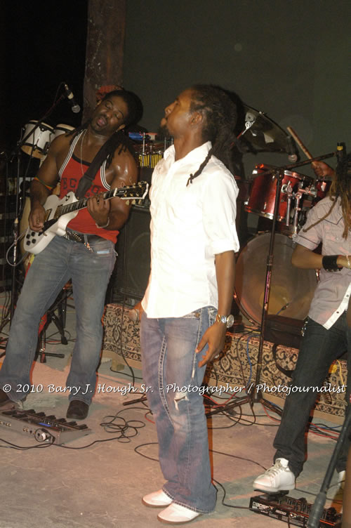 JAH Cure - Live In Concert @ Negril Escape Resort and Spa, December 15, 2009, One Love Drive, West End, Negril, Westmoreland, Jamaica W.I. - Photographs by Net2Market.com - Barry J. Hough Sr, Photographer/Photojournalist - Negril Travel Guide, Negril Jamaica WI - http://www.negriltravelguide.com - info@negriltravelguide.com...!