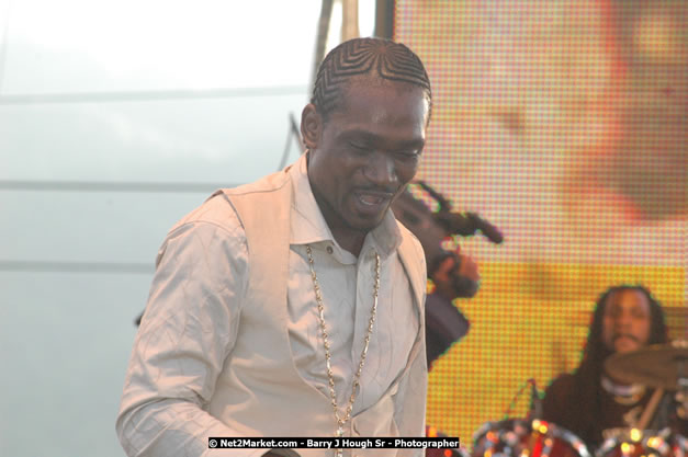 Busy Signal at Tru-Juice Rebel Salute 2008 - The 15th staging of Tru-Juice Rebel Salute, Saturday, January 12, 2008, Port Kaiser Sports Club, St. Elizabeth, Jamaica W.I. - Photographs by Net2Market.com - Barry J. Hough Sr, Photographer - Negril Travel Guide, Negril Jamaica WI - http://www.negriltravelguide.com - info@negriltravelguide.com...!