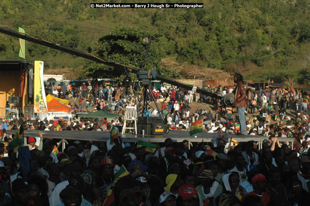 Sugar Minott at Tru-Juice Rebel Salute 2008 - The 15th staging of Tru-Juice Rebel Salute, Saturday, January 12, 2008, Port Kaiser Sports Club, St. Elizabeth, Jamaica W.I. - Photographs by Net2Market.com - Barry J. Hough Sr, Photographer - Negril Travel Guide, Negril Jamaica WI - http://www.negriltravelguide.com - info@negriltravelguide.com...!