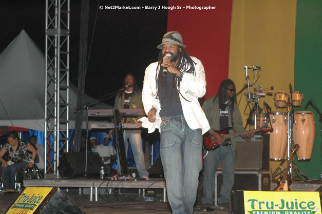 Tony Rebel at Tru-Juice Rebel Salute 2008 - The 15th staging of Tru-Juice Rebel Salute, Saturday, January 12, 2008, Port Kaiser Sports Club, St. Elizabeth, Jamaica W.I. - Photographs by Net2Market.com - Barry J. Hough Sr, Photographer - Negril Travel Guide, Negril Jamaica WI - http://www.negriltravelguide.com - info@negriltravelguide.com...!