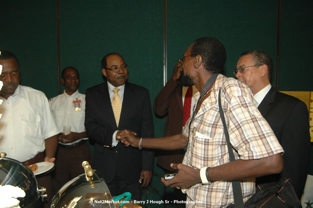 Red Cap Porters Awards - Minister of Tourism, Hon. Edmund Bartlett - Director of Tourism, Basil Smith - Friday, December 14, 2007 - Holiday Inn Sunspree, Montego Bay, Jamaica W.I. - Photographs by Net2Market.com - Barry J. Hough Sr, Photographer - Negril Travel Guide, Negril Jamaica WI - http://www.negriltravelguide.com - info@negriltravelguide.com...!