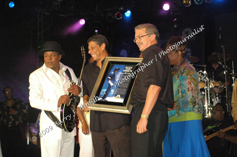  Michael Jackson - A Lifetime Achievement Award was presented to Michael Jackson and received by Tito Jackson @ Reggae Sumfest 2009 - International Night 2 - Reggae Sumfest 2009,Catherine Hall, Montego Bay, St. James, Jamaica W.I. - Saturday, July 25, 2009 - Reggae Sumfest 2009, July 19 - 25, 2009 - Photographs by Net2Market.com - Barry J. Hough Sr. Photojournalist/Photograper - Photographs taken with a Nikon D70, D100, or D300 - Negril Travel Guide, Negril Jamaica WI - http://www.negriltravelguide.com - info@negriltravelguide.com...!