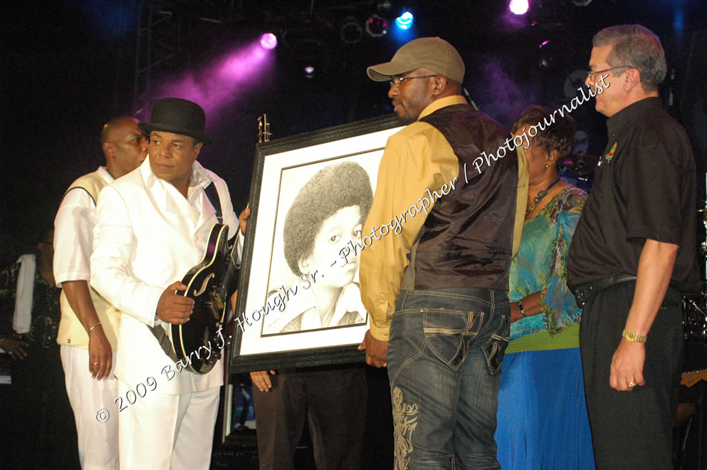  Michael Jackson - A Lifetime Achievement Award was presented to Michael Jackson and received by Tito Jackson @ Reggae Sumfest 2009 - International Night 2 - Reggae Sumfest 2009,Catherine Hall, Montego Bay, St. James, Jamaica W.I. - Saturday, July 25, 2009 - Reggae Sumfest 2009, July 19 - 25, 2009 - Photographs by Net2Market.com - Barry J. Hough Sr. Photojournalist/Photograper - Photographs taken with a Nikon D70, D100, or D300 - Negril Travel Guide, Negril Jamaica WI - http://www.negriltravelguide.com - info@negriltravelguide.com...!