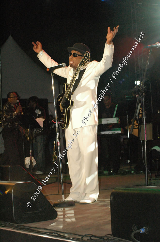 Tito Jackson @ Reggae Sumfest 2009 - International Night 2 - Tito Jackson, brother of the late King of Pop Michael Jackson performed live at Reggae Sumfest 2009. Reggae Sumfest 2009,Catherine Hall, Montego Bay, St. James, Jamaica W.I. - Saturday, July 25, 2009 - Reggae Sumfest 2009, July 19 - 25, 2009 - Photographs by Net2Market.com - Barry J. Hough Sr. Photojournalist/Photograper - Photographs taken with a Nikon D70, D100, or D300 - Negril Travel Guide, Negril Jamaica WI - http://www.negriltravelguide.com - info@negriltravelguide.com...!