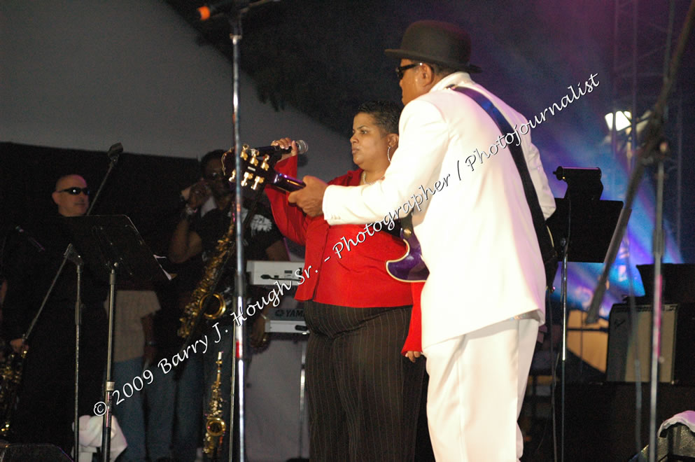 Tito Jackson @ Reggae Sumfest 2009 - International Night 2 - Tito Jackson, brother of the late King of Pop Michael Jackson performed live at Reggae Sumfest 2009. Reggae Sumfest 2009,Catherine Hall, Montego Bay, St. James, Jamaica W.I. - Saturday, July 25, 2009 - Reggae Sumfest 2009, July 19 - 25, 2009 - Photographs by Net2Market.com - Barry J. Hough Sr. Photojournalist/Photograper - Photographs taken with a Nikon D70, D100, or D300 - Negril Travel Guide, Negril Jamaica WI - http://www.negriltravelguide.com - info@negriltravelguide.com...!