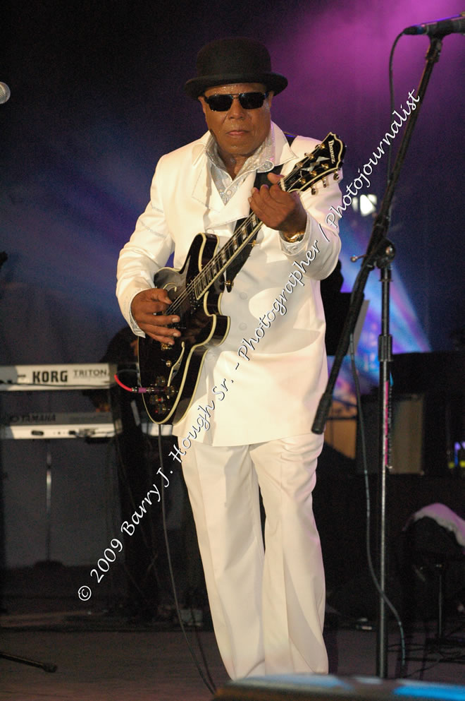 Tito Jackson @ Reggae Sumfest 2009 - International Night 2 - Tito Jackson, brother of the late King of Pop Michael Jackson performed live at Reggae Sumfest 2009. Reggae Sumfest 2009,Catherine Hall, Montego Bay, St. James, Jamaica W.I. - Saturday, July 25, 2009 - Reggae Sumfest 2009, July 19 - 25, 2009 - Photographs by Net2Market.com - Barry J. Hough Sr. Photojournalist/Photograper - Photographs taken with a Nikon D70, D100, or D300 - Negril Travel Guide, Negril Jamaica WI - http://www.negriltravelguide.com - info@negriltravelguide.com...!