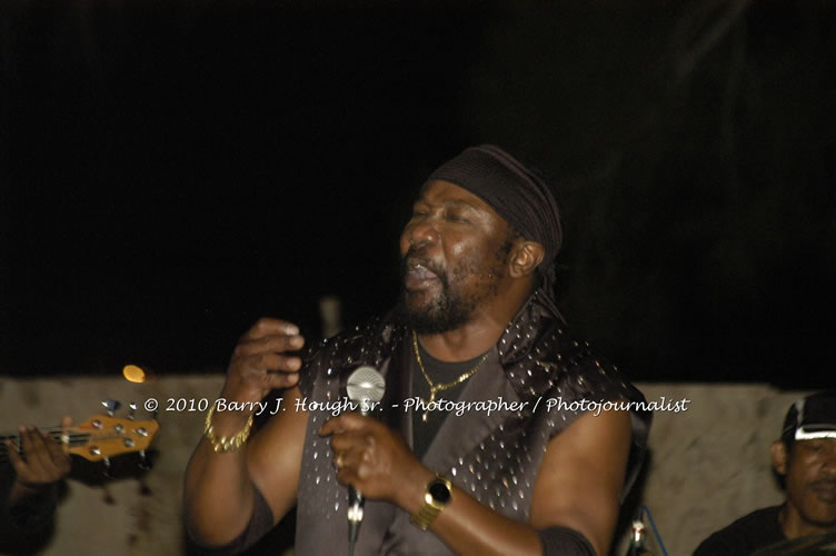 Toots and the Maytals - Grammy Award Winner @ Negril Fest - Presented by Money Cologne Promotions - Special Guest Star Jamaica Michael Jackson, Stama, Adeebe - Backed by Hurricane Band, MC Rev. BB on January 6, 2010 @ Roots Bamboo, Norman Manley Boulevard, Negril, Westmoreland, Jamaica W.I. - Photographs by Net2Market.com - Barry J. Hough Sr, Photographer/Photojournalist - The Negril Travel Guide - Negril's and Jamaica's Number One Concert Photography Web Site with over 40,000 Jamaican Concert photographs Published -  Negril Travel Guide, Negril Jamaica WI - http://www.negriltravelguide.com - info@negriltravelguide.com...!