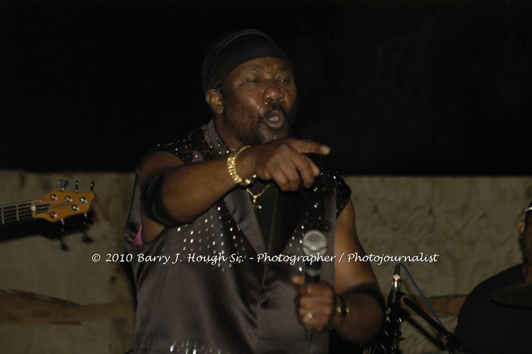 Toots and the Maytals - Grammy Award Winner @ Negril Fest - Presented by Money Cologne Promotions - Special Guest Star Jamaica Michael Jackson, Stama, Adeebe - Backed by Hurricane Band, MC Rev. BB on January 6, 2010 @ Roots Bamboo, Norman Manley Boulevard, Negril, Westmoreland, Jamaica W.I. - Photographs by Net2Market.com - Barry J. Hough Sr, Photographer/Photojournalist - The Negril Travel Guide - Negril's and Jamaica's Number One Concert Photography Web Site with over 40,000 Jamaican Concert photographs Published -  Negril Travel Guide, Negril Jamaica WI - http://www.negriltravelguide.com - info@negriltravelguide.com...!