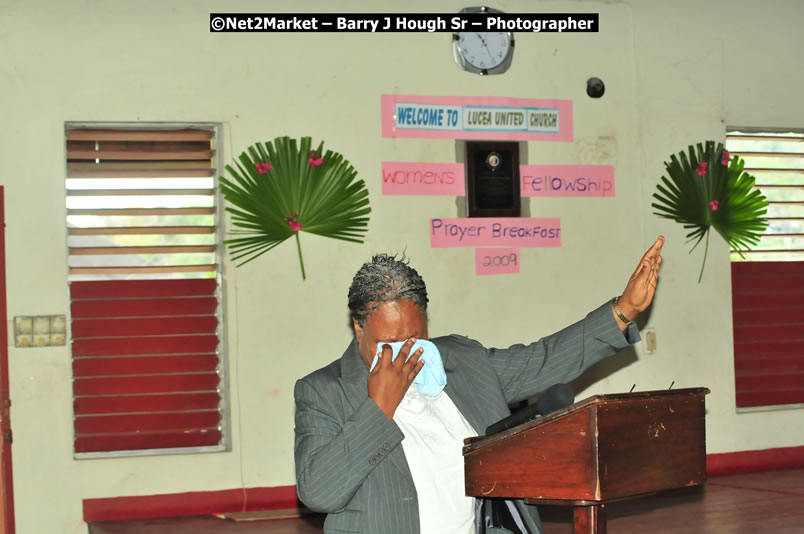 Womens Fellowship Prayer Breakfast, Theme: Revival From God - Our Only Hope, Venue at Lucille Miller Church Hall, Church Street, Lucea, Hanover, Jamaica - Saturday, April 4, 2009 - Photographs by Net2Market.com - Barry J. Hough Sr, Photographer/Photojournalist - Negril Travel Guide, Negril Jamaica WI - http://www.negriltravelguide.com - info@negriltravelguide.com...!